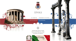Desktop Screenshot of comune.tivoli.rm.it